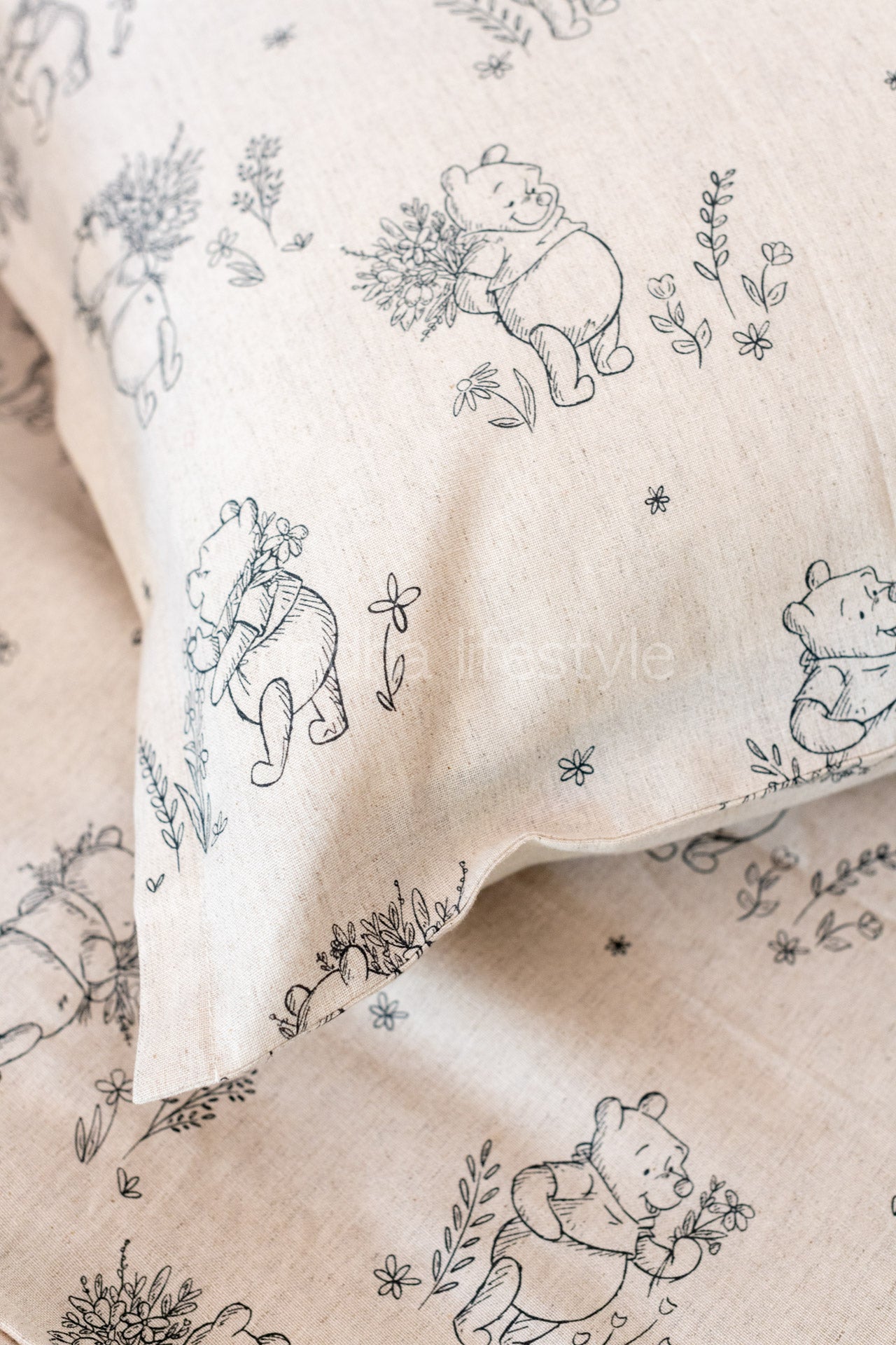 Printed bedsheet set -Single