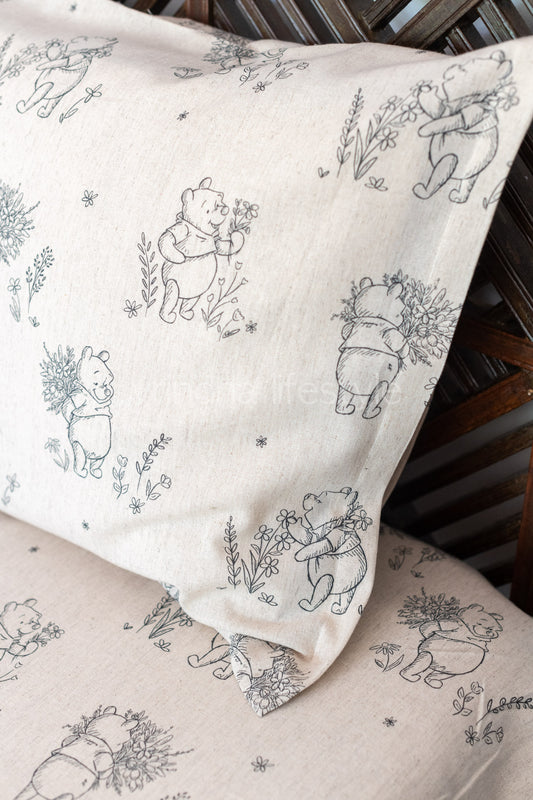 Printed bedsheet set -Single