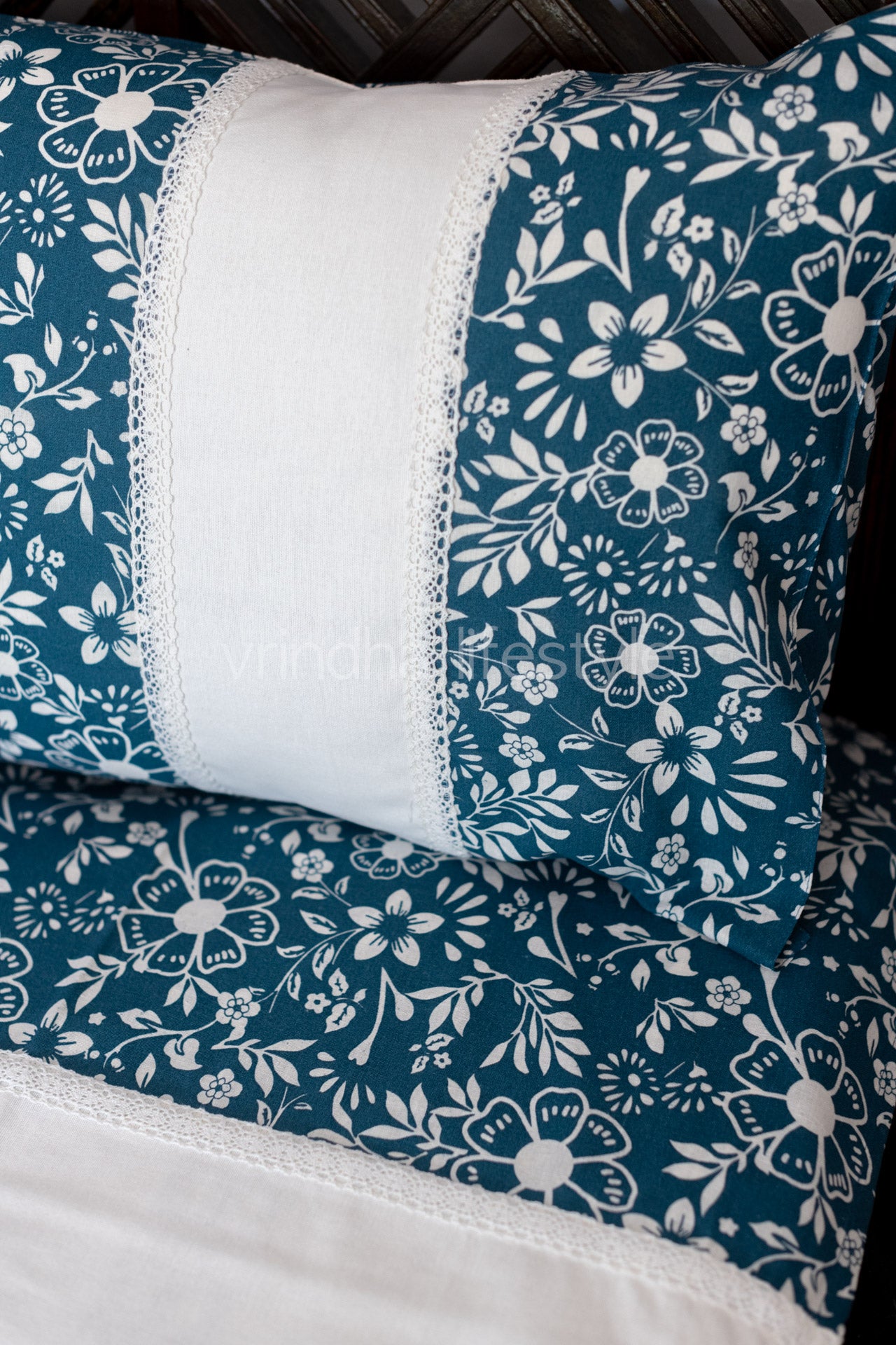 Printed bedsheet set -Single