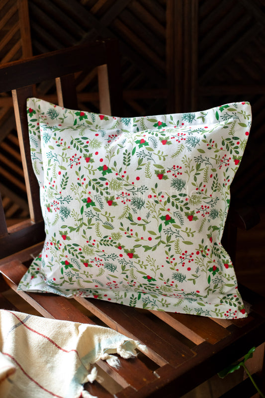 Printed cotton cushion cover-Single unit