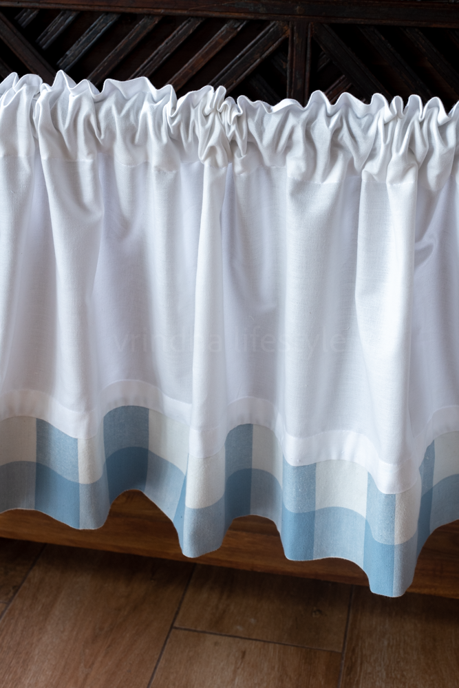 cotton kitchen valance