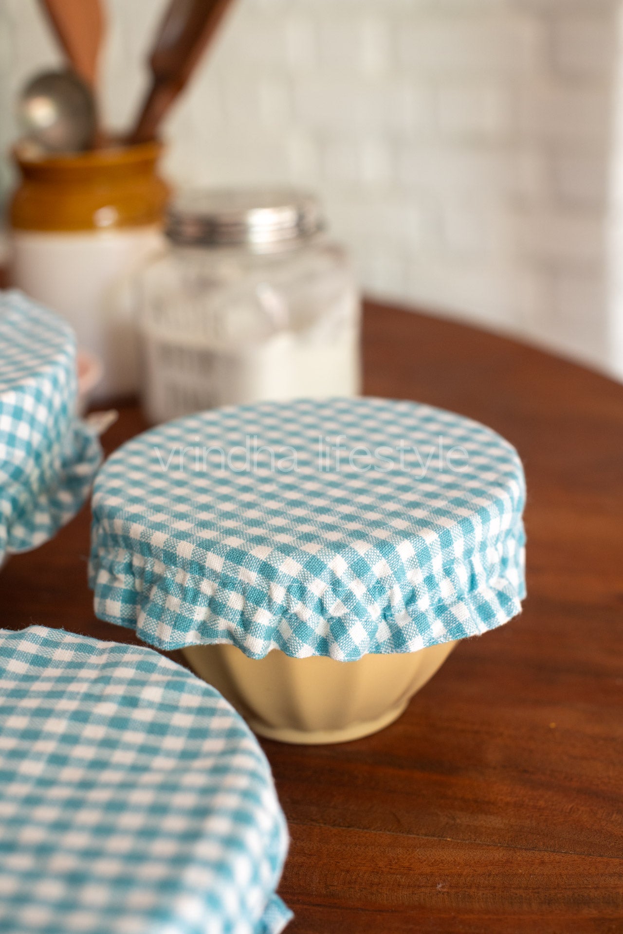 Fabric bowl covers-Set of 3 Small,Medium and Large