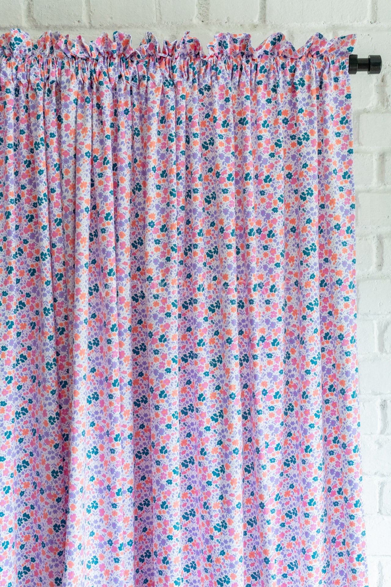 COTTON PRINTED OPAQUE CURTAINS-7 Feet-Single unit(customisable)