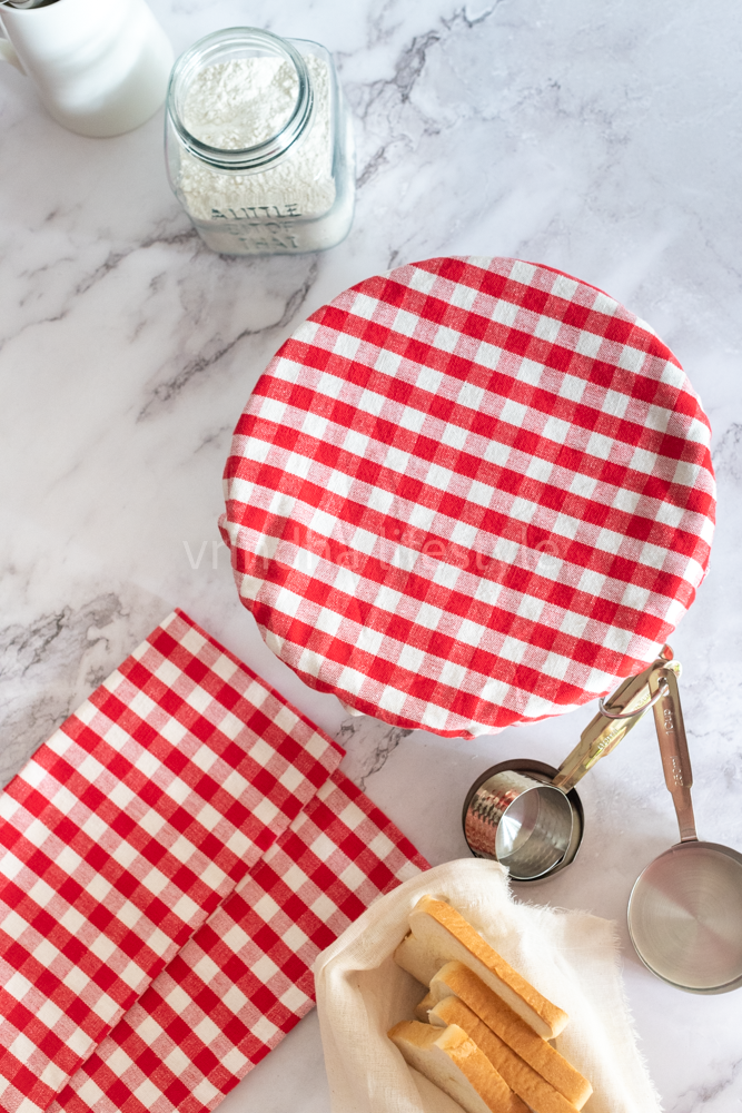 Bread makers set-Set of bowl cover and bread bag