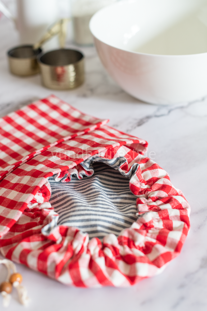 Bread makers set-Set of bowl cover and bread bag