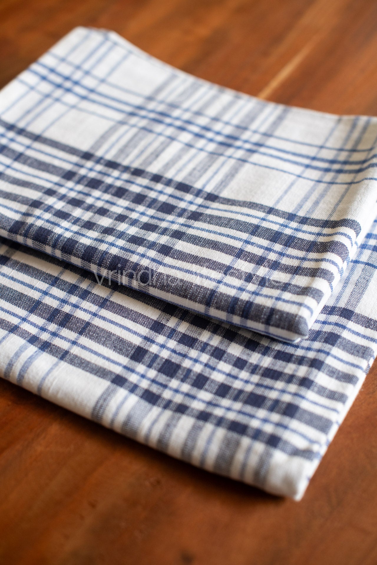 WOVEN COTTON BOLSTER COVERS-set of 2
