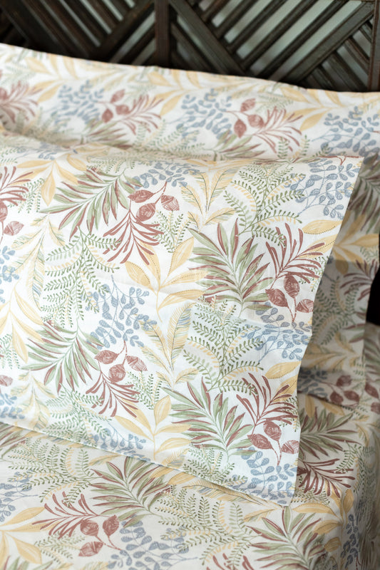 Printed percale cotton bedsheet -400 TC-Super King