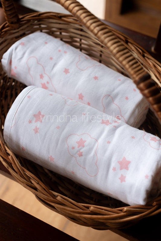 Soft muslin dohar -31x31 inches -new born to 12 months