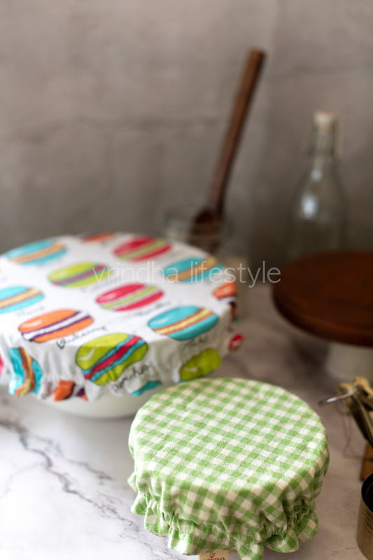 Fabric bowl covers-Set of 3 Small,Medium and Large