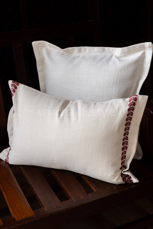 Cotton printed pre-filled cushion-12x18 inches