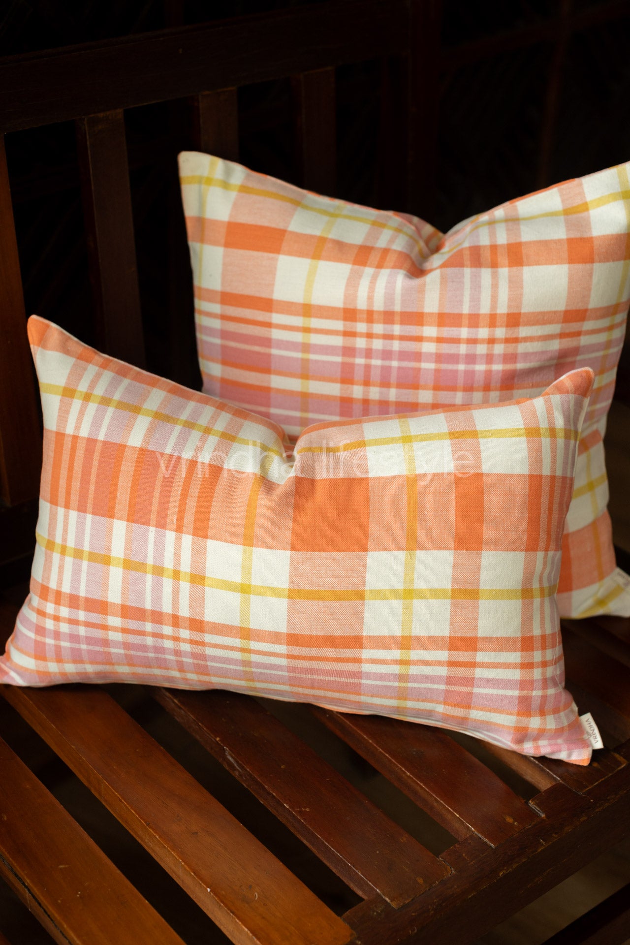WOVEN COTTON CUSHION COVER-Single unit-customisable