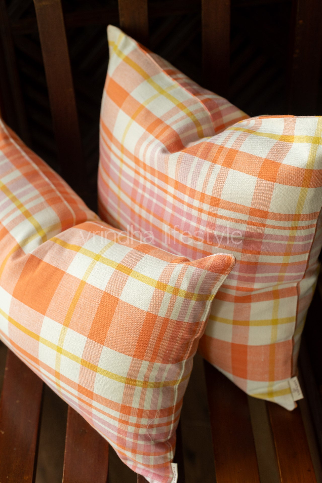 WOVEN COTTON CUSHION COVER-Single unit-customisable