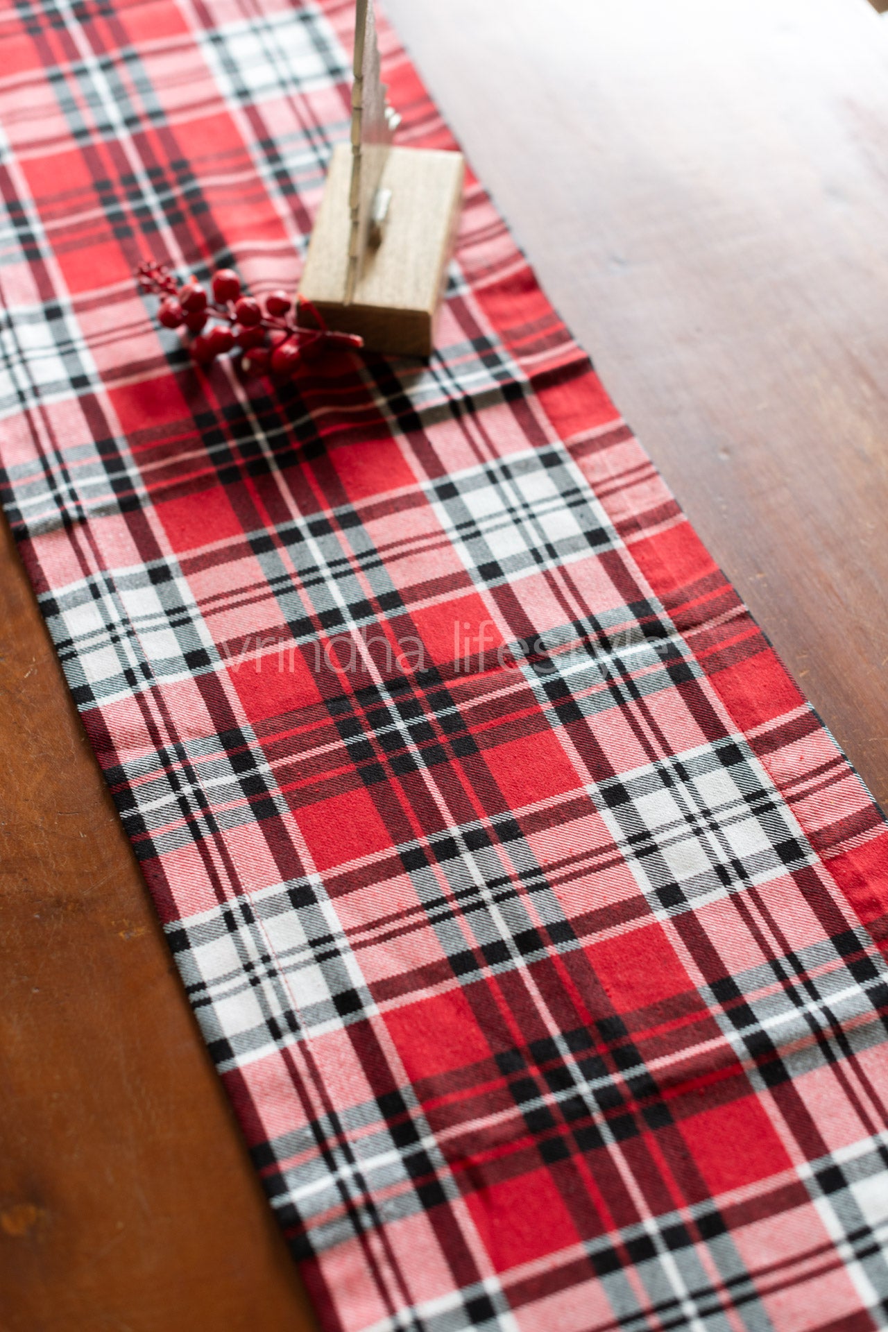 Cotton acrylic   table runner -10.5x54 inches-customisable