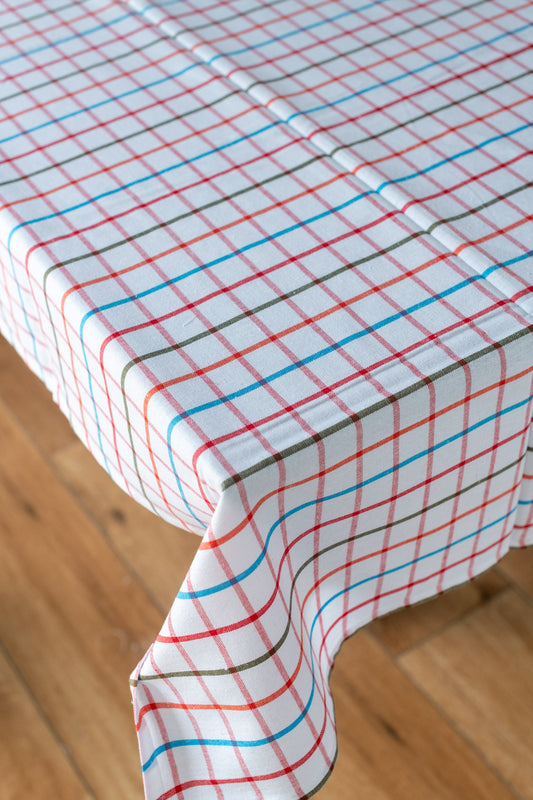 COTTON TABLE CLOTH -4 seater