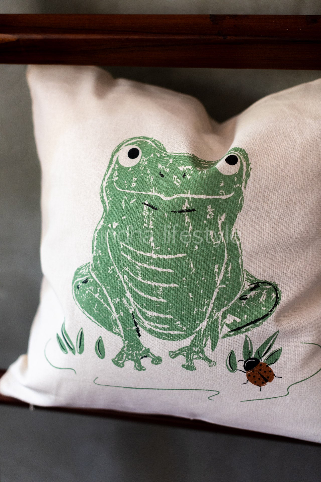 Printed cotton cushion covers-Single unit