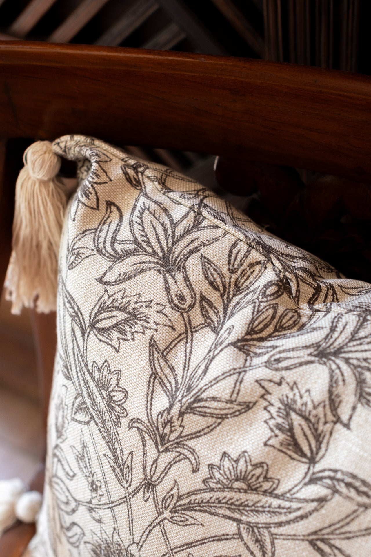 cushion covers with tassels