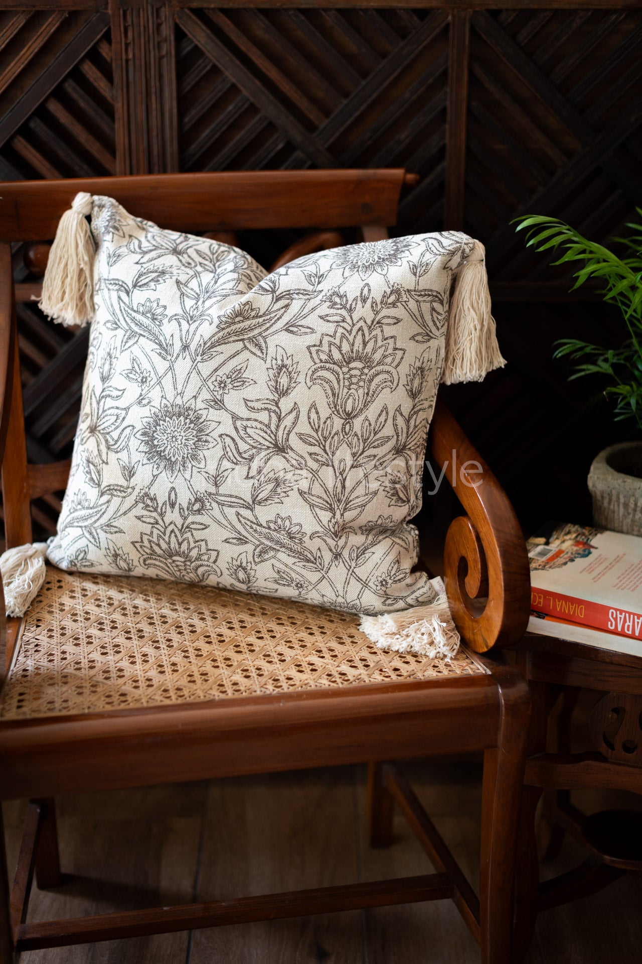 ethnic print cushion covers