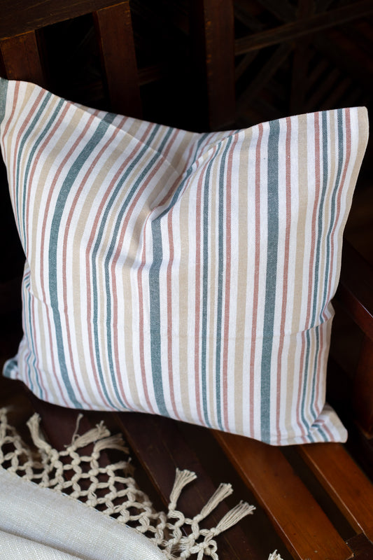 Printed cotton cushion cover -16 inches
