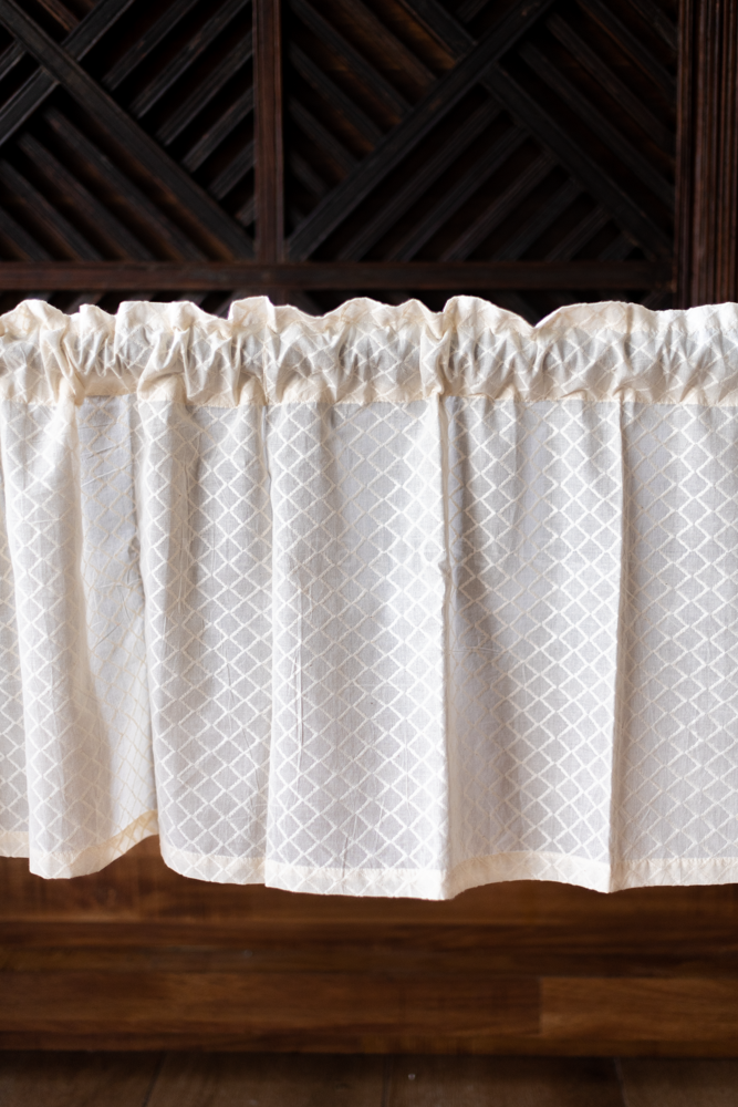 COTTON KITCHEN VALANCE-customisable