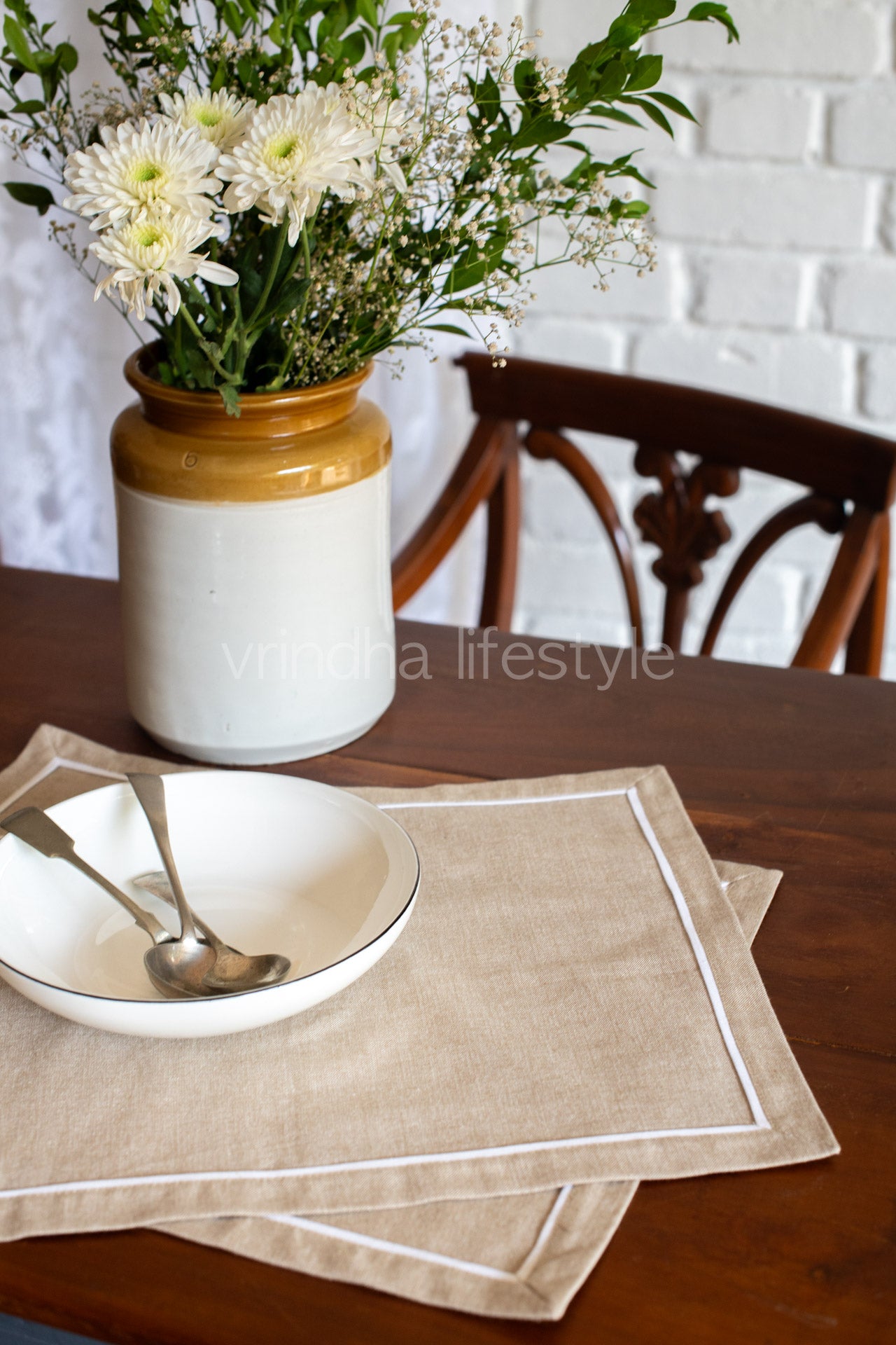 COTTON PLACEMATS -Set of 2 placemats