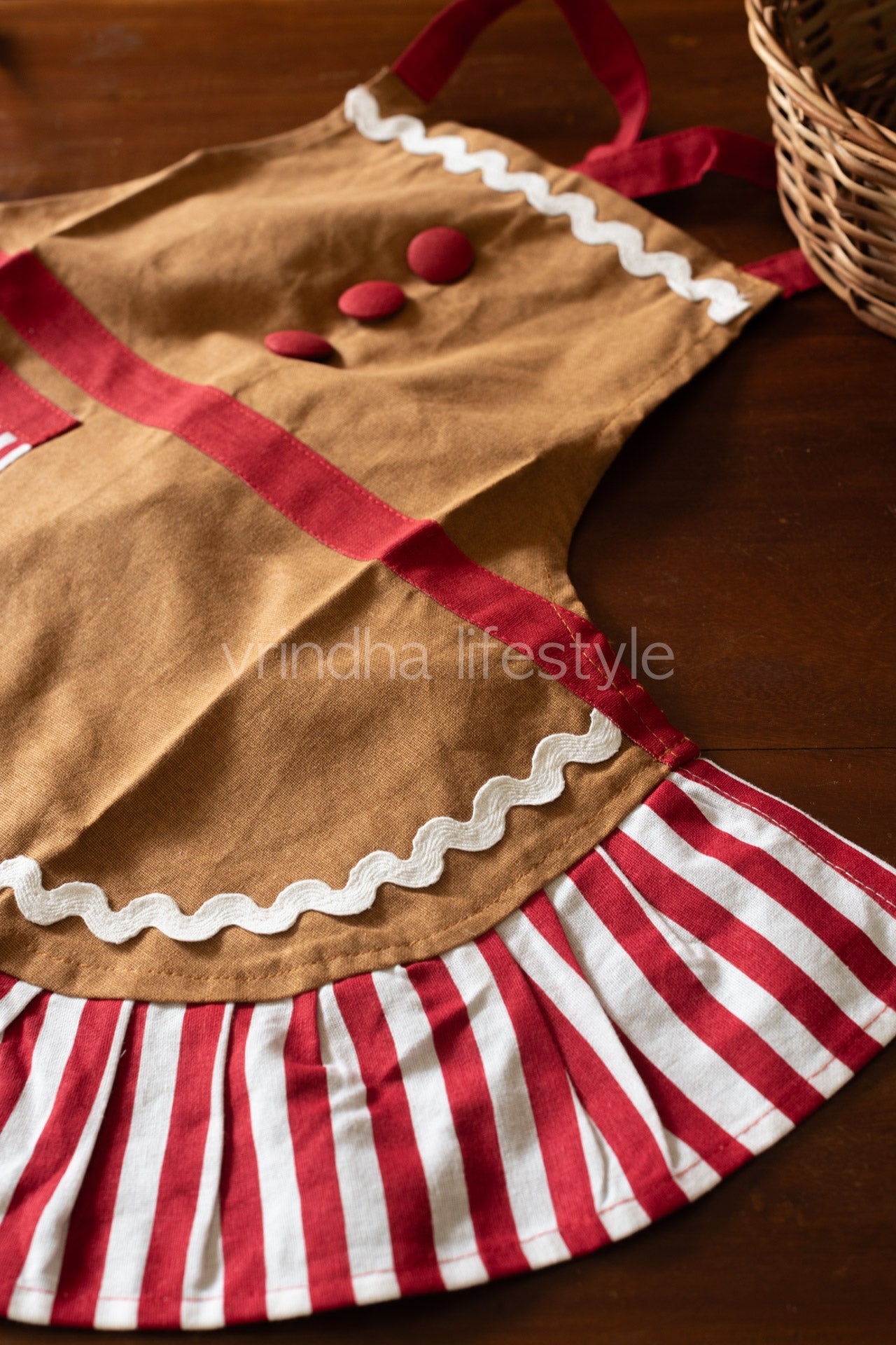 Kids Apron set- 1 apron with 1 kitchen towel