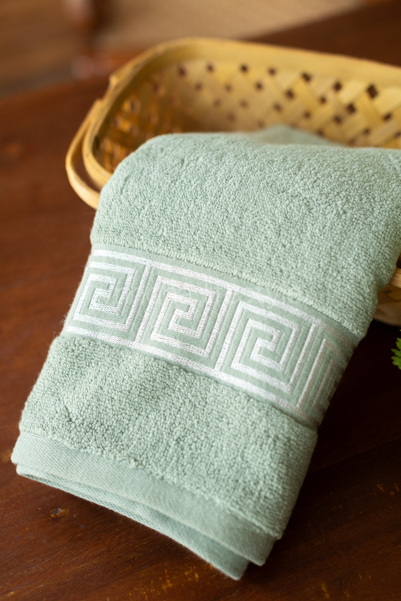 SOFT HAND TOWEL with embroidery ( single unit)
