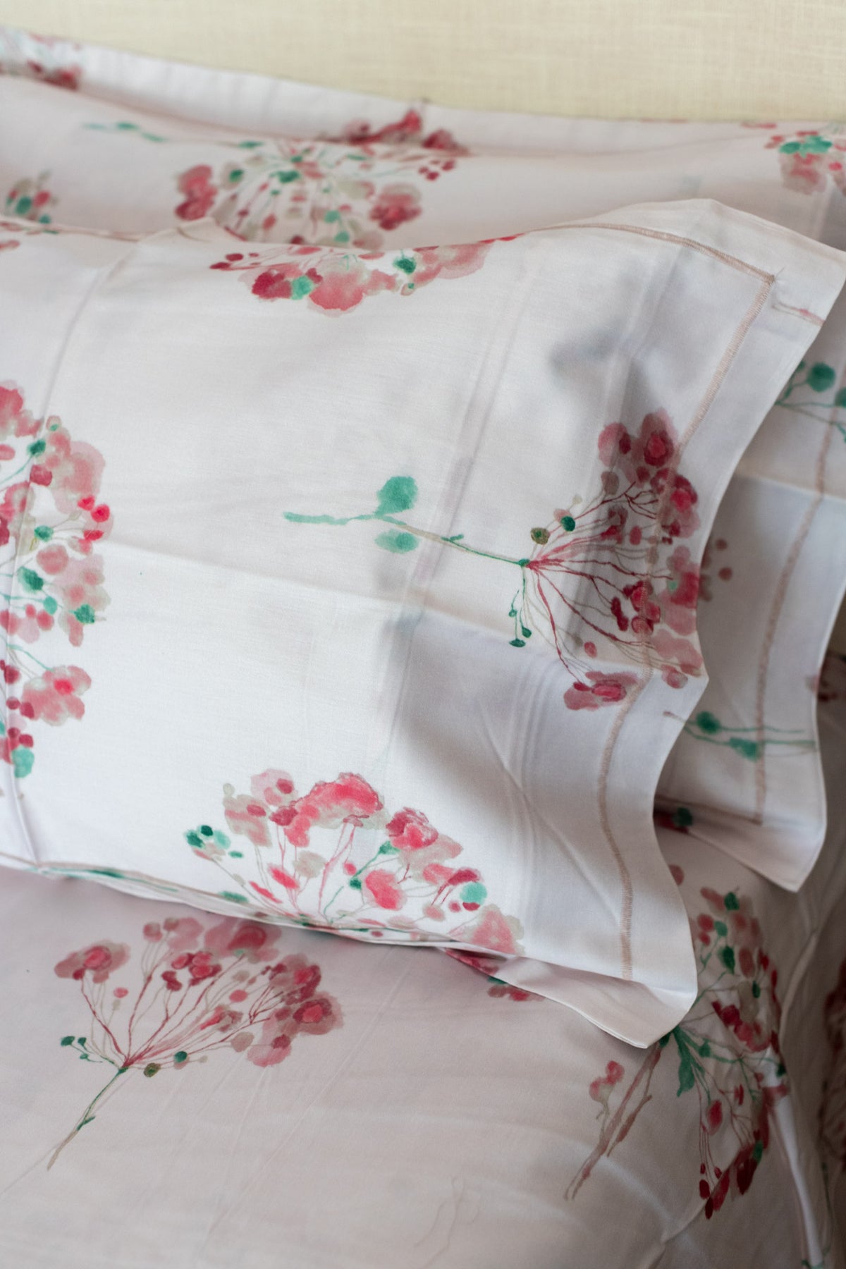 Printed Soft Satin cotton bedsheet -300 TC-Super King