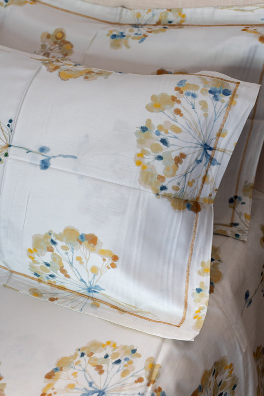 Printed Soft Satin cotton bedsheet -300 TC-Super King