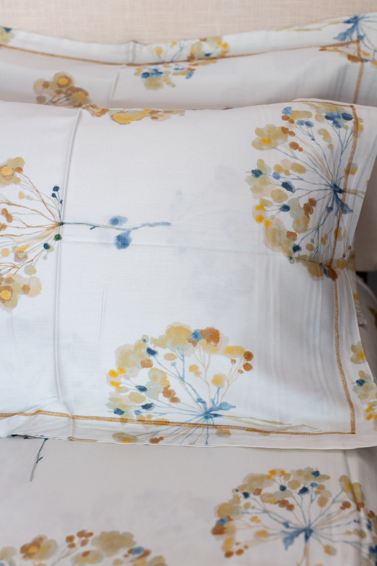 Printed Soft Satin cotton bedsheet -300 TC-Super King
