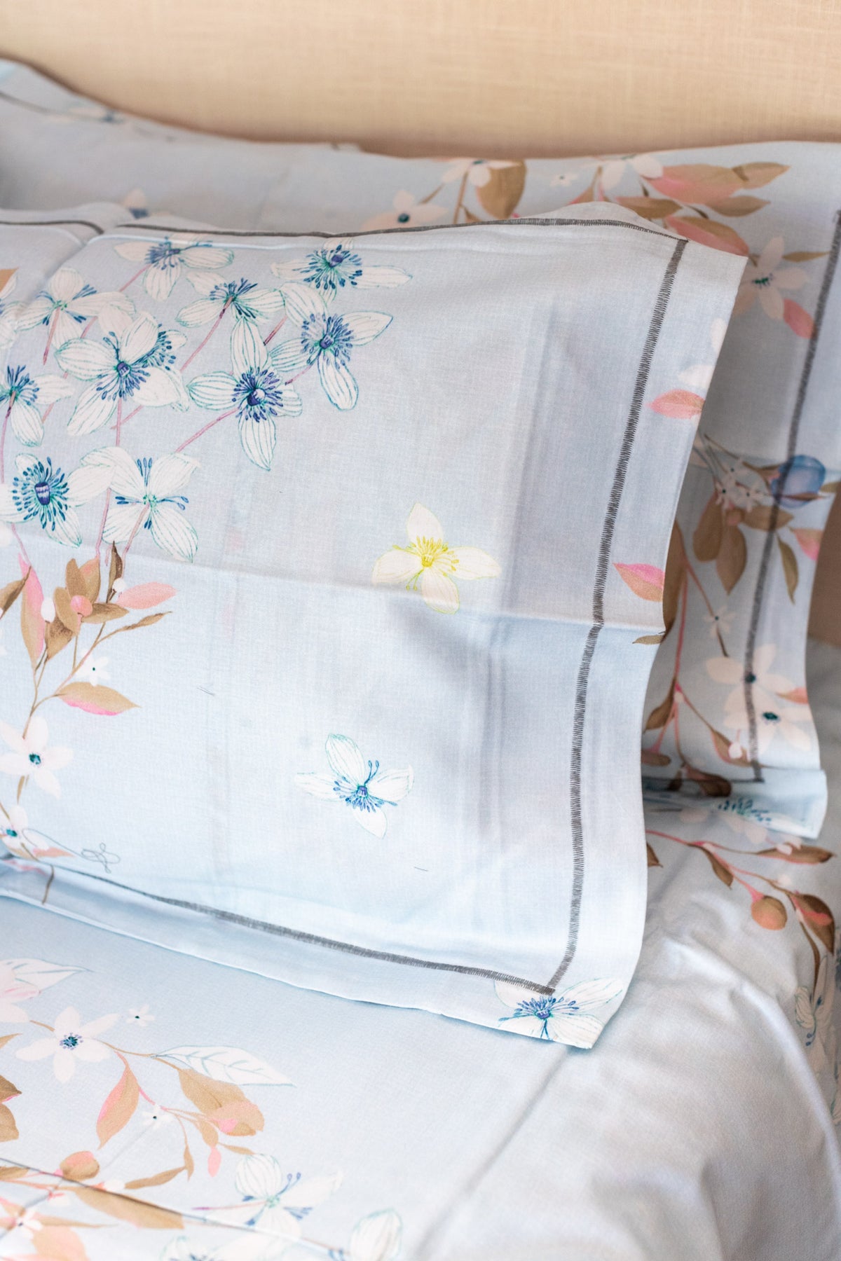 Printed Soft Satin cotton bedsheet -300 TC-Super King