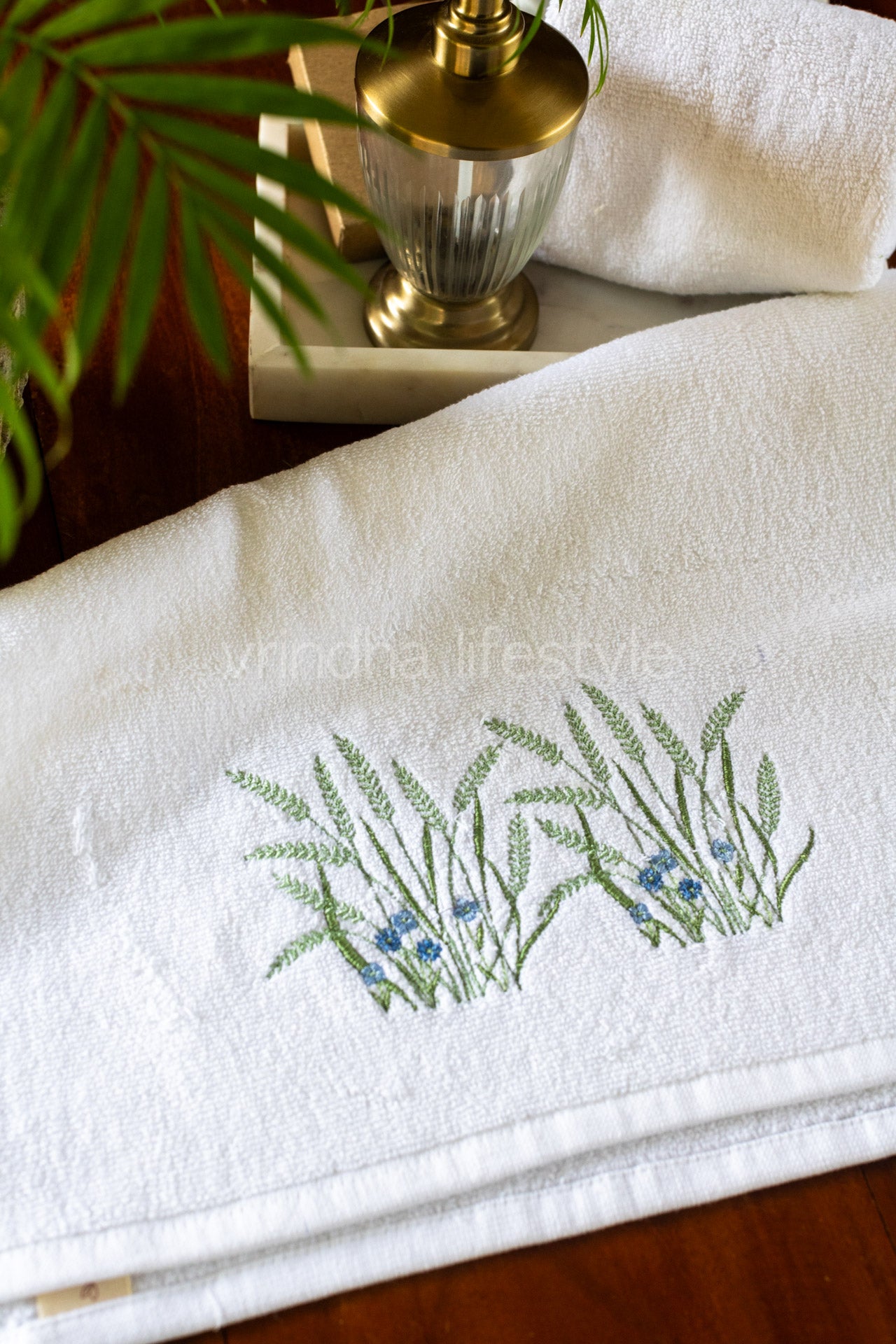 SOFT HAND TOWEL with embroidery -17x26 inches( single unit)-customisable