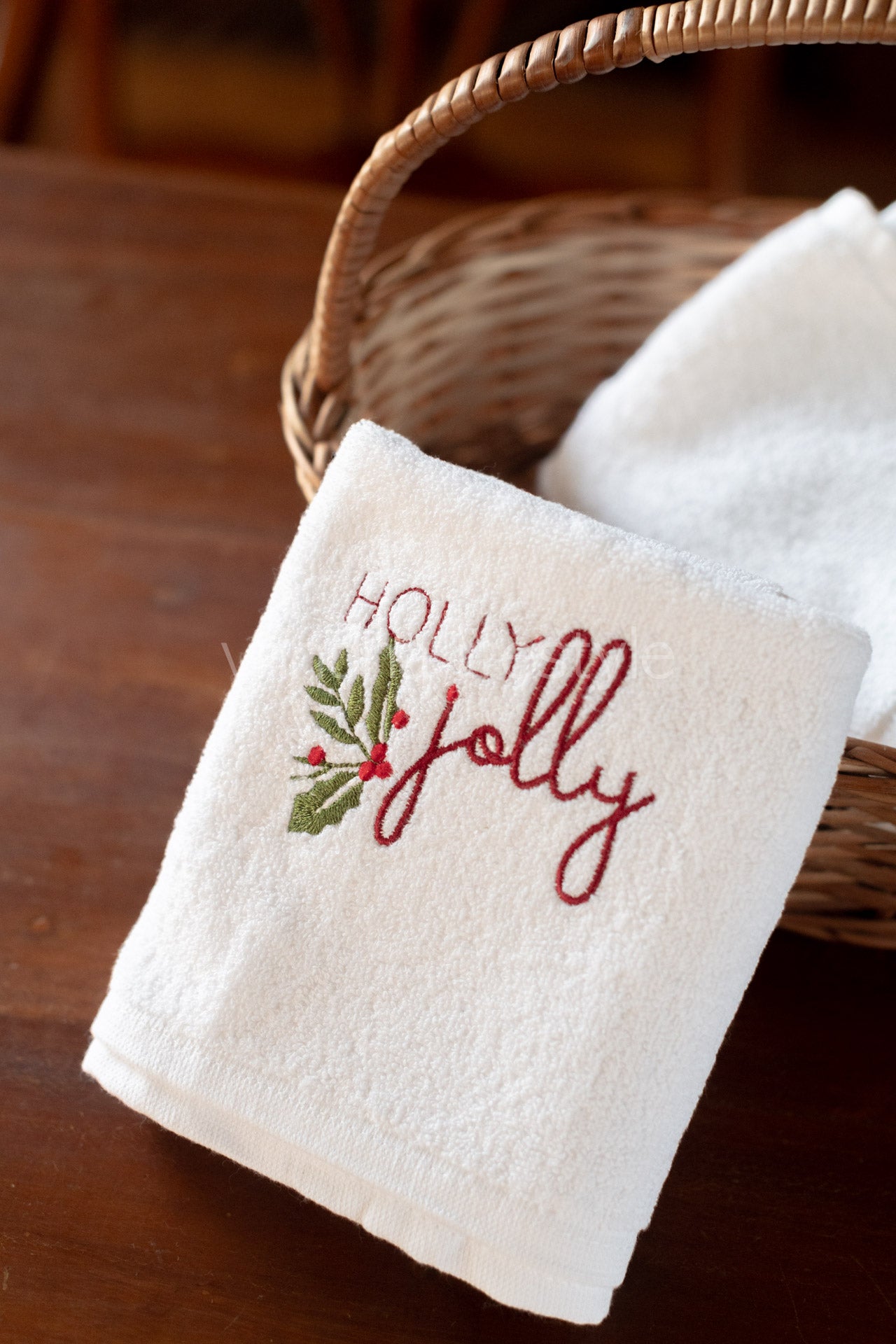 One side terry towels with embroidery -17x28 inches( single unit)