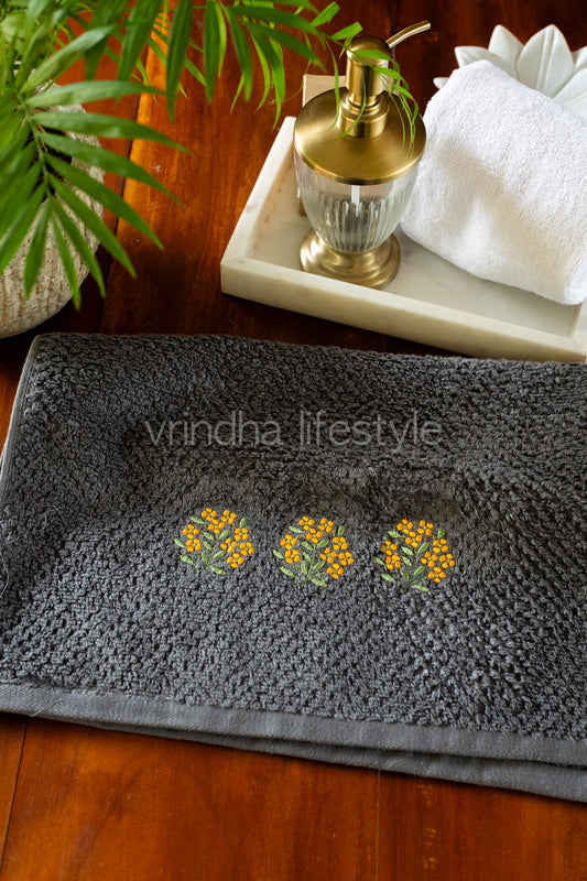 SOFT HAND TOWEL with embroidery -17x26 inches( single unit)-customisable