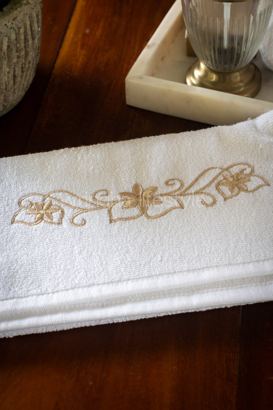 SOFT HAND TOWEL with embroidery -17x26 inches( single unit)-customisable