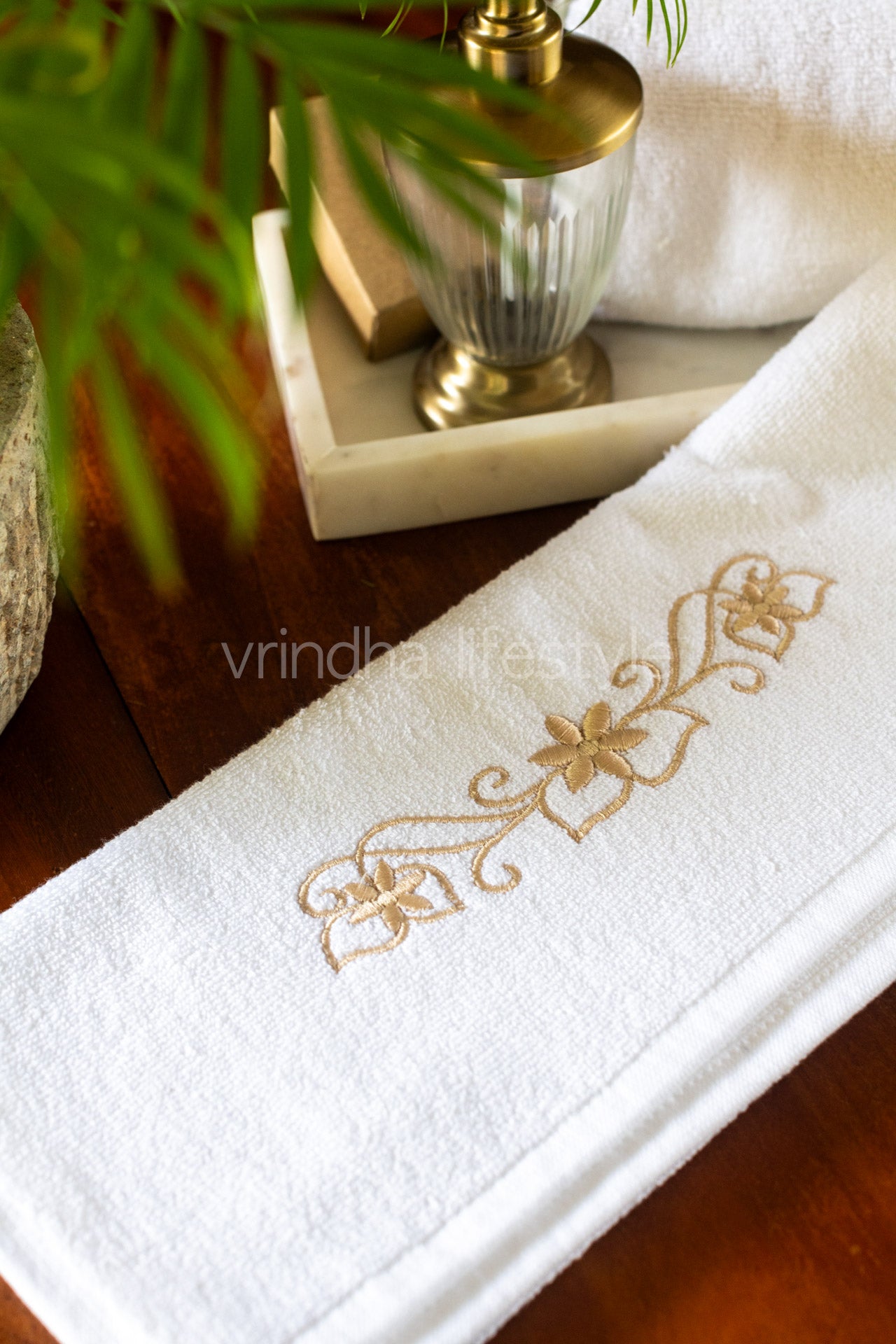 SOFT HAND TOWEL with embroidery -17x26 inches( single unit)-customisable