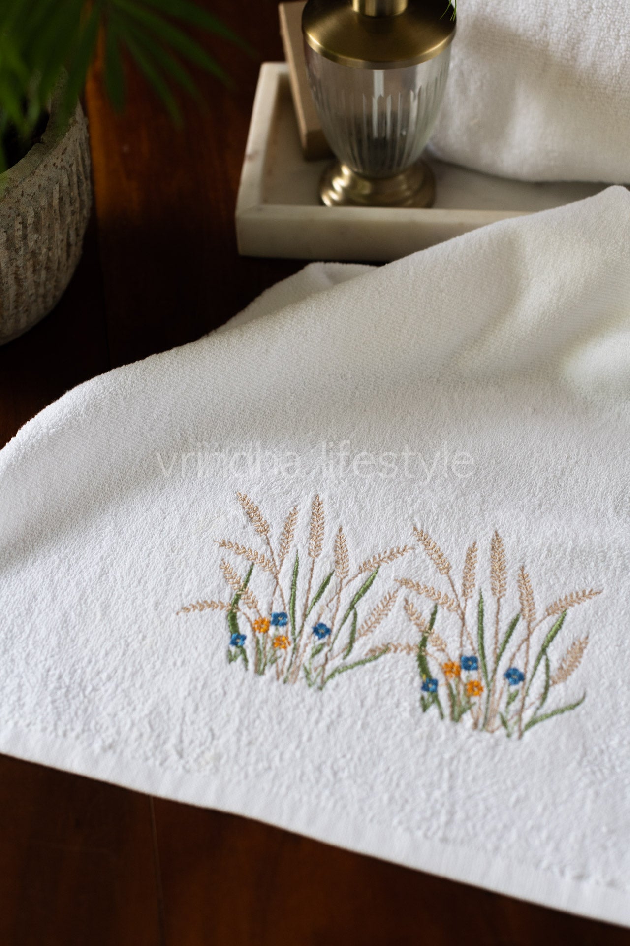 SOFT HAND TOWEL with embroidery -17x26 inches( single unit)-customisable