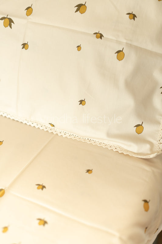 SOFT COTTON BED SHEET-300 tc -Single bedsheet