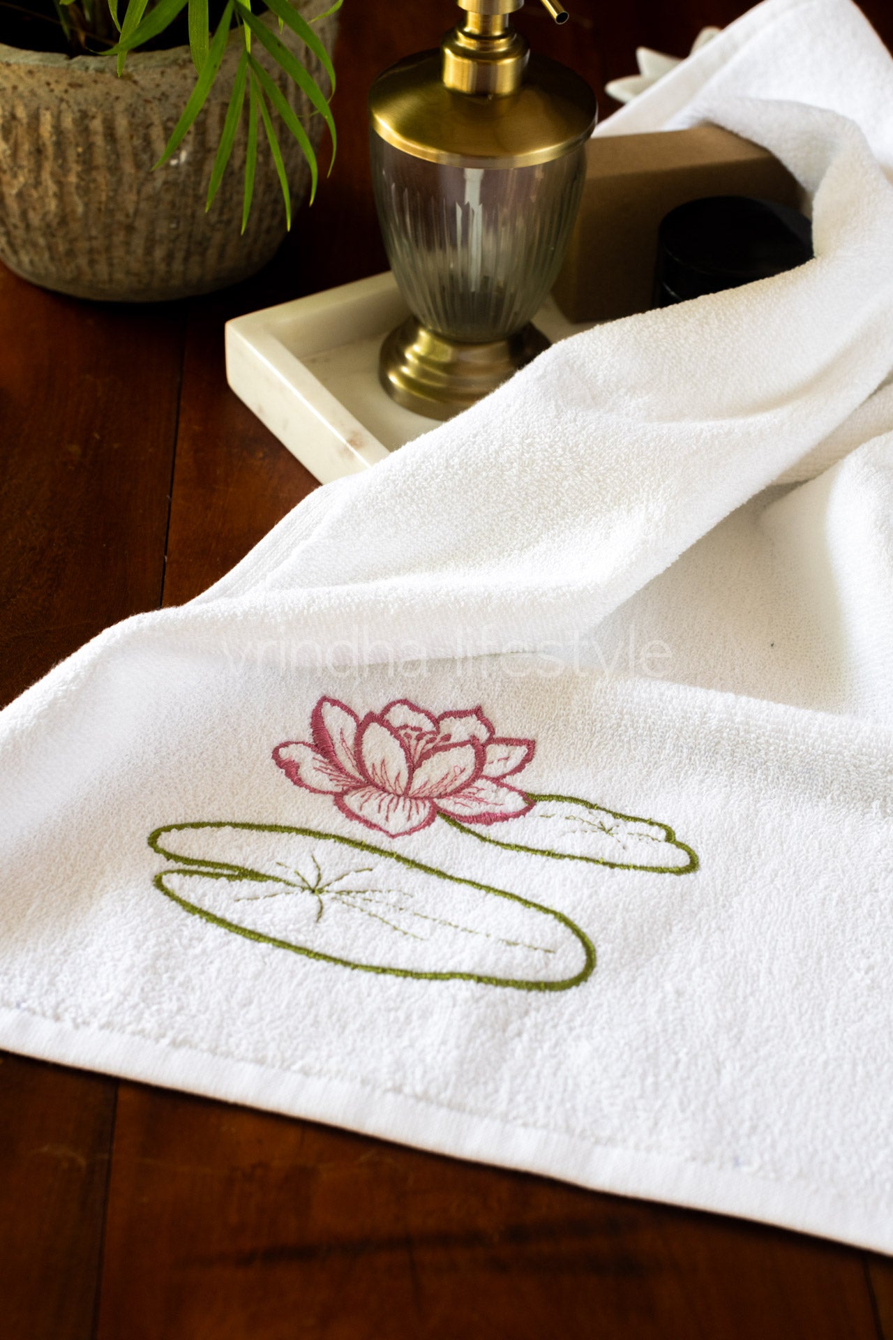 SOFT HAND TOWEL with embroidery -17x26 inches( single unit)-customisable