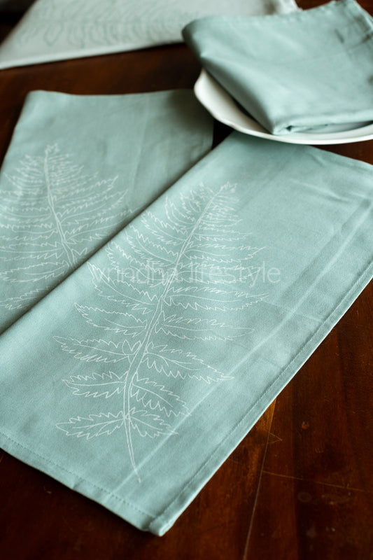 TABLE NAPKIN SET- Printed cotton Set of 6