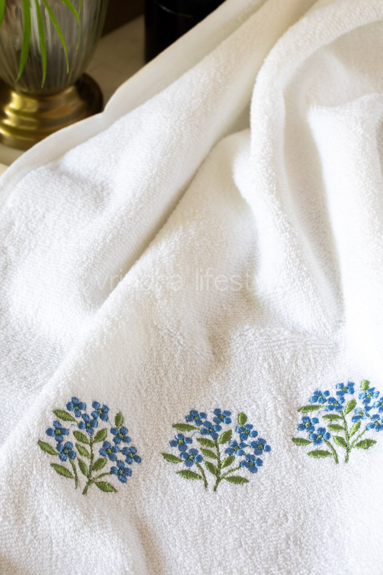 SOFT HAND TOWEL with embroidery -17x26 inches( single unit)-customisable