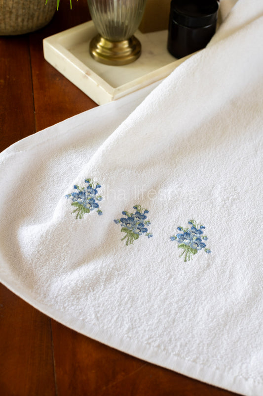 SOFT HAND TOWEL with embroidery -17x26 inches( single unit)-customisable