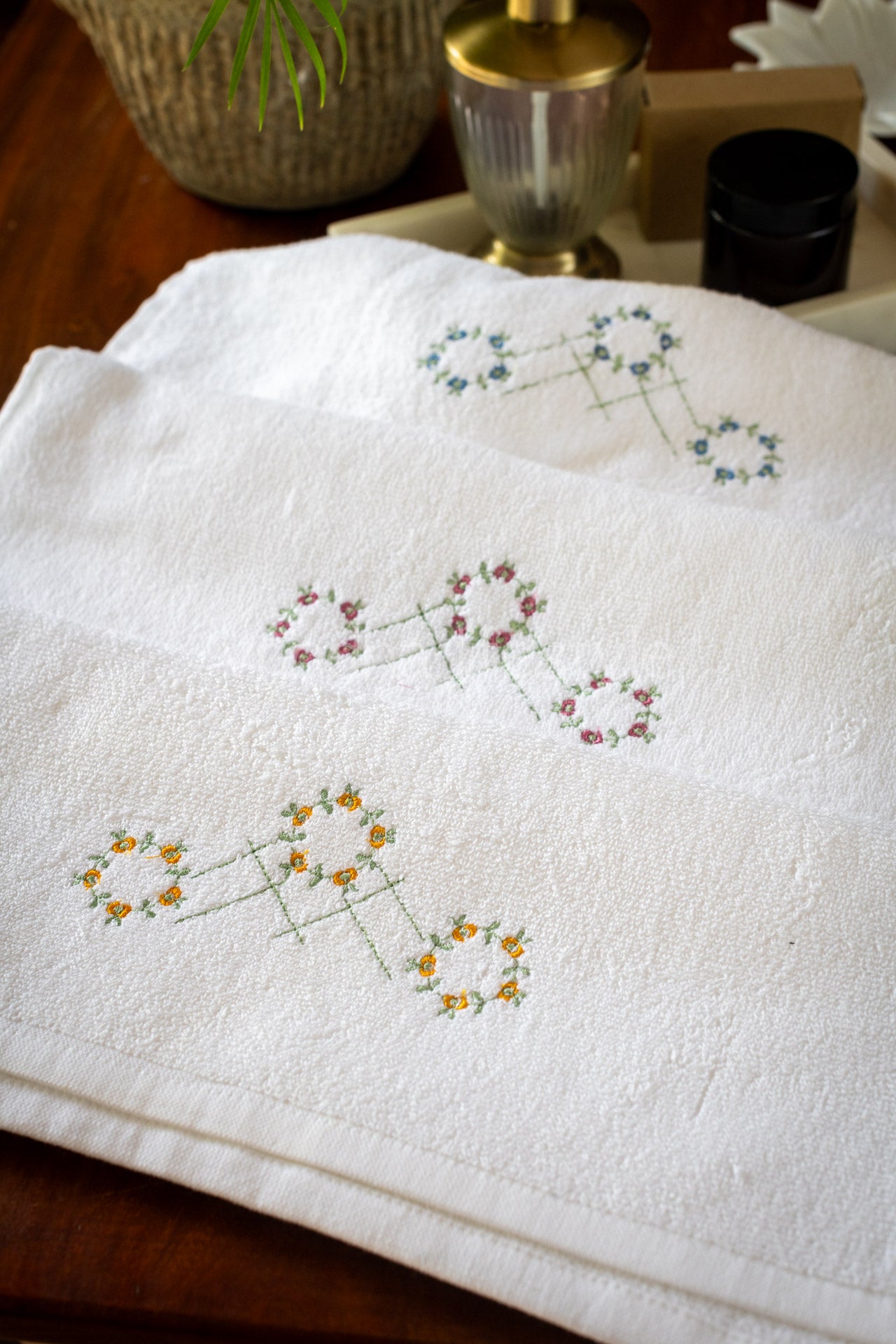 SOFT HAND TOWEL with embroidery -17x26 inches( single unit)-customisable