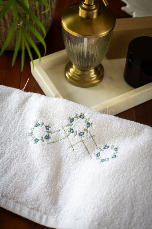 SOFT HAND TOWEL with embroidery -17x26 inches( single unit)-customisable