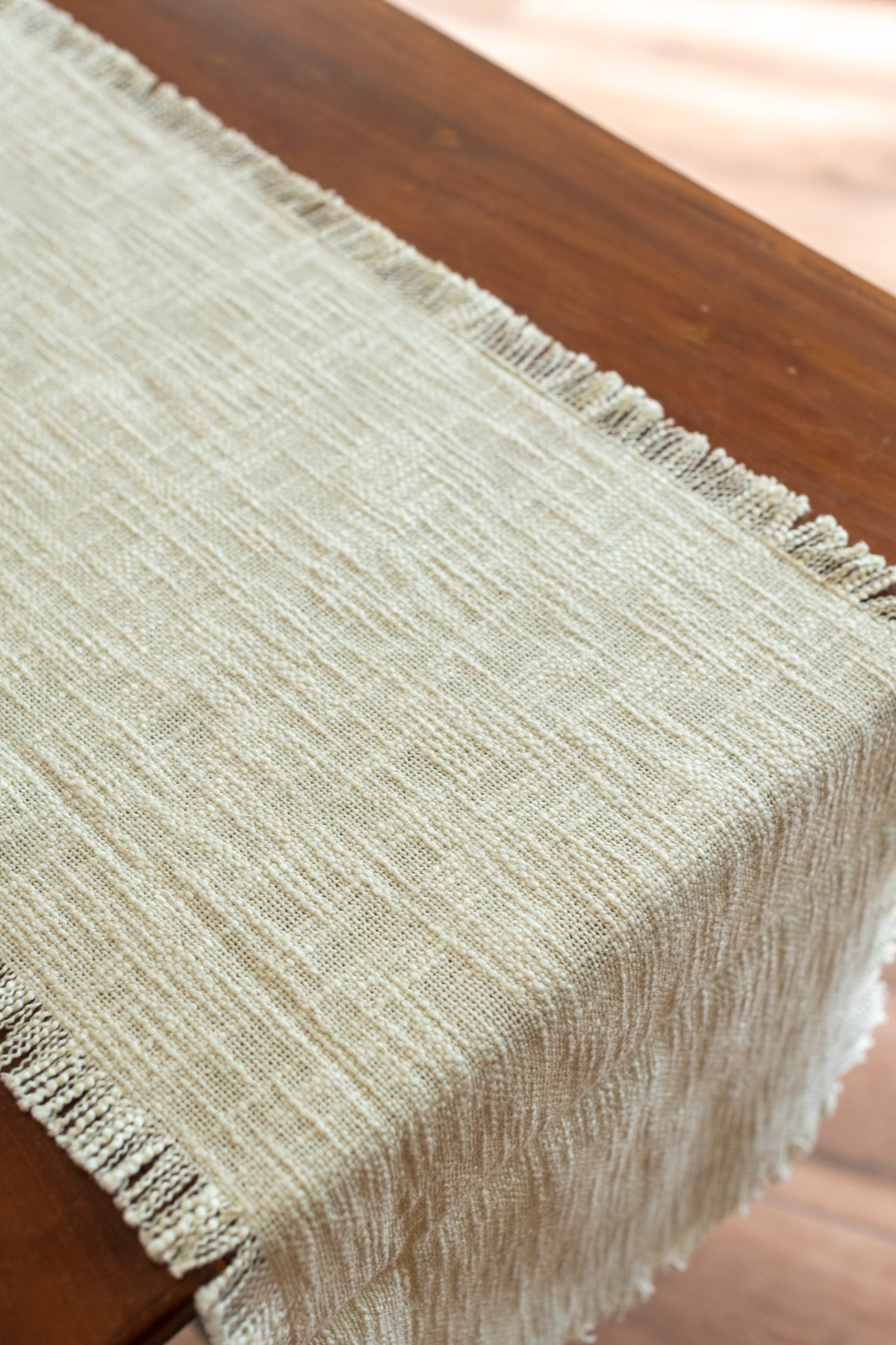 Jute cotton-TNT table runner-12x74