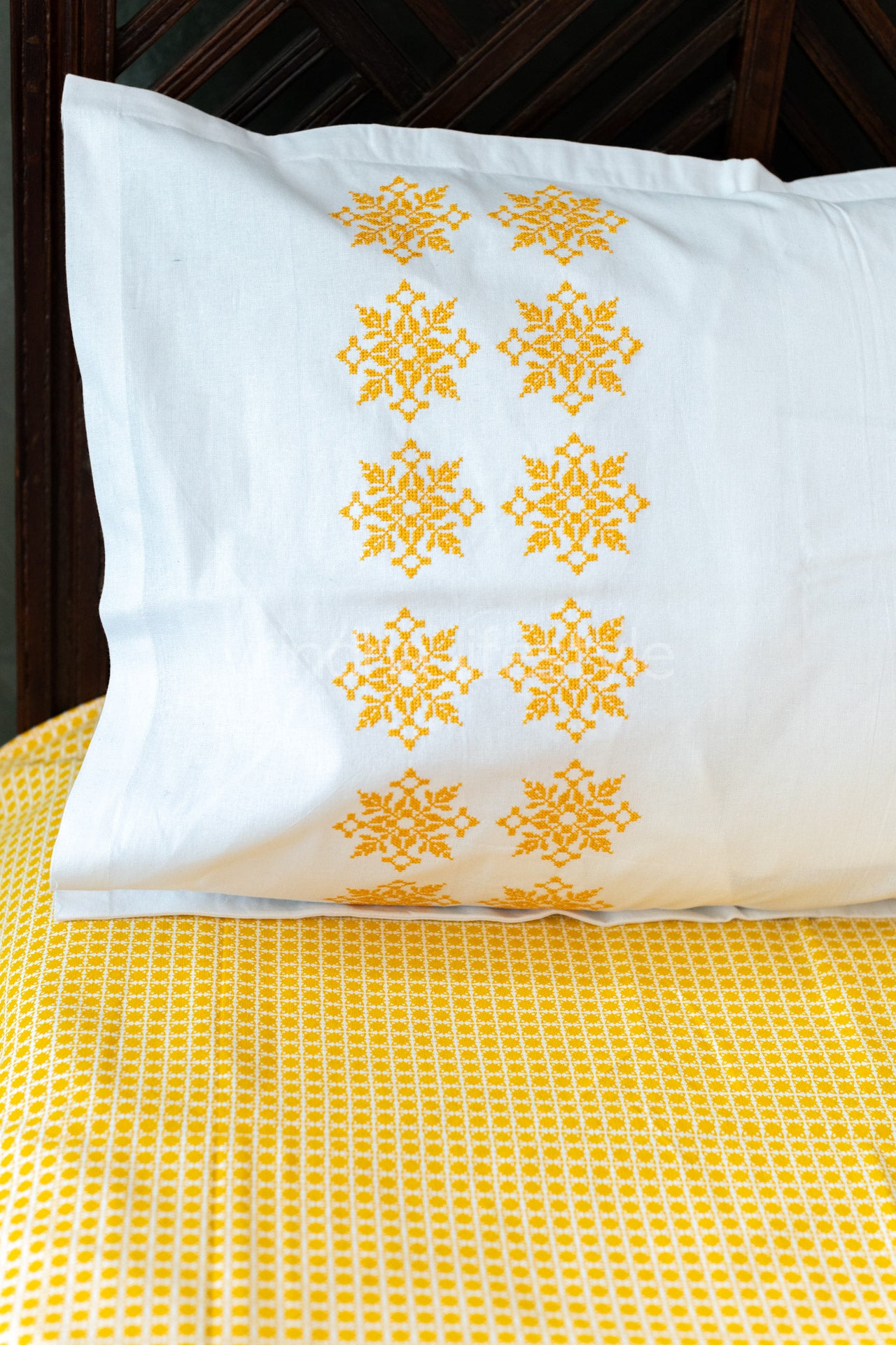 COTTON BED SHEET and embroidery cotton pillow cover -Single|Kids Collection