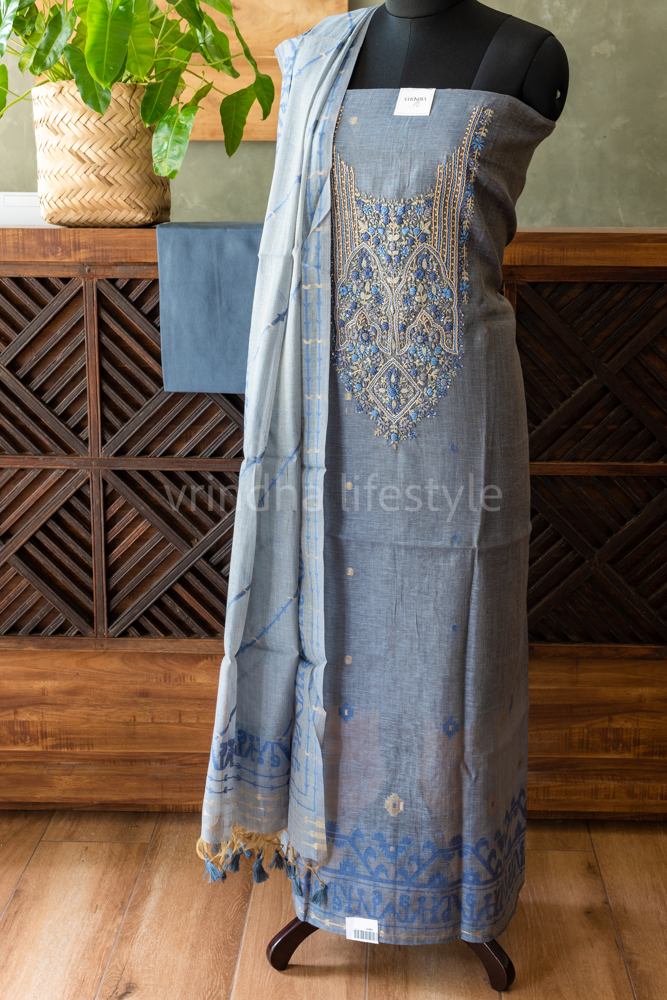 JAMDHANI MATKA TUSSAR SALWAR SET