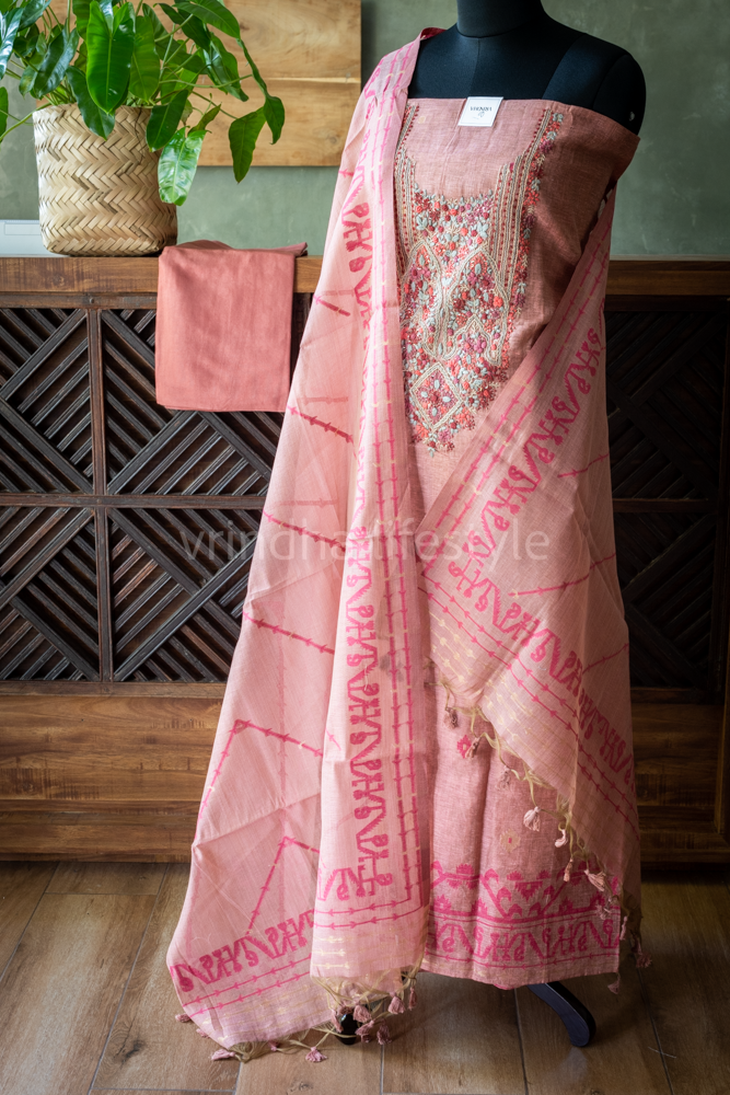 JAMDHANI MATKA TUSSAR SALWAR SET