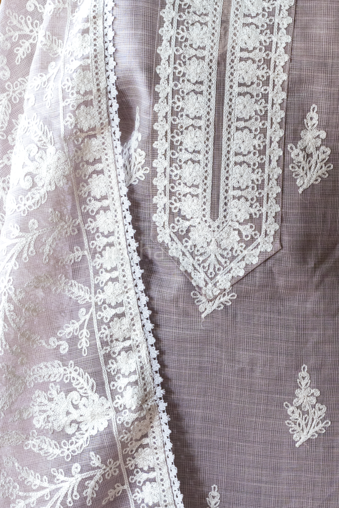 SEMI SILK KOTA SALWAR MATERIAL