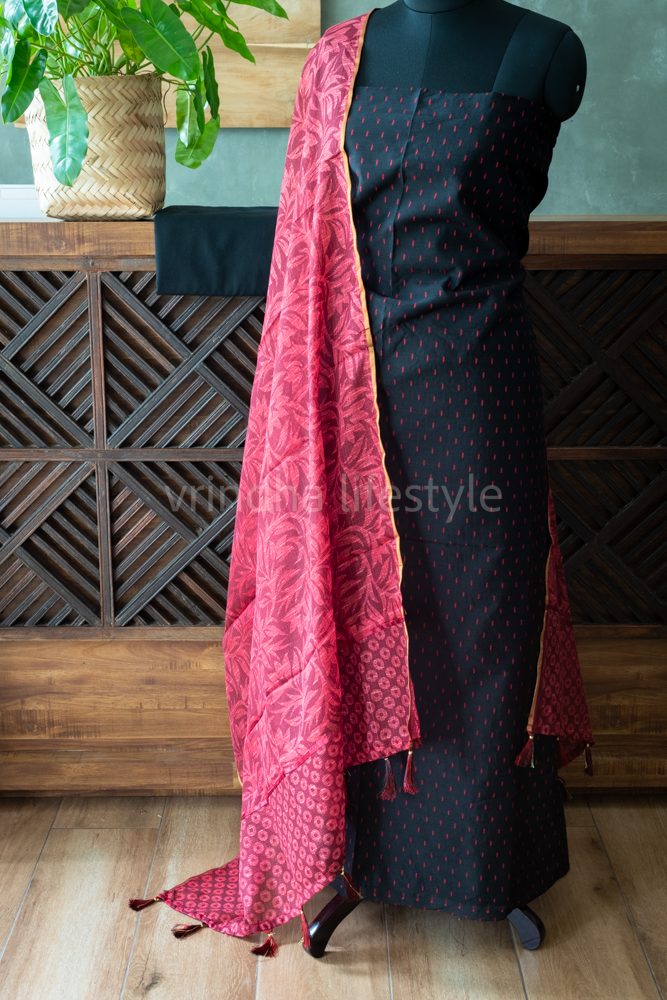 SEMI SILK KOTA SALWAR MATERIAL