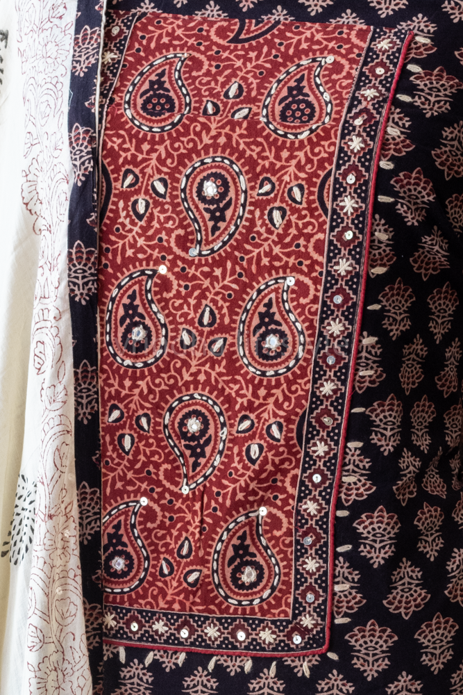 AJRAK PRINT COTTON SALWAR MATERIAL